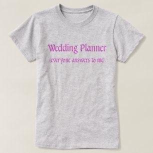Wedding Planner T-Shirt