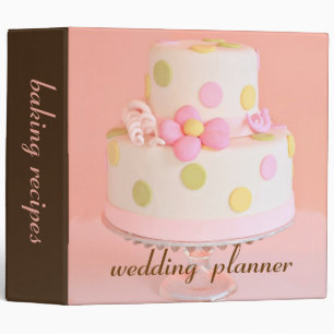 Wedding Planner's binders