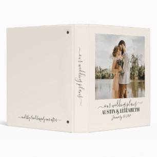 Wedding Planning Notebook Personalized Binder