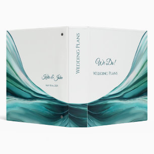 Wedding Plans-Elegant-Emerald Green- Binder