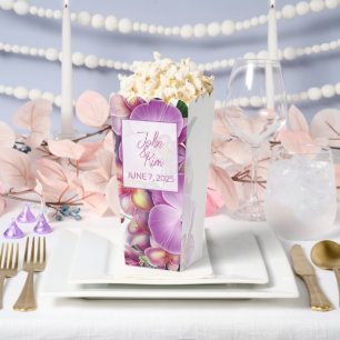 Wedding Popcorn Favor Box