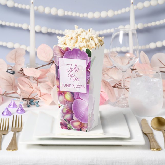 Wedding Popcorn Favor Box (Wedding)