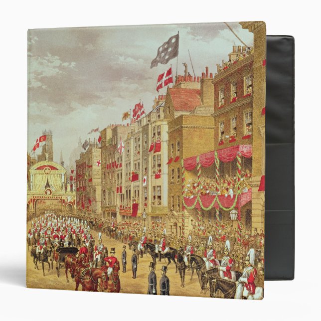 Wedding Procession of Edward, Prince of Wales Binder (Front/Inside)