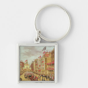 Wedding Procession of Edward, Prince of Wales Keychain