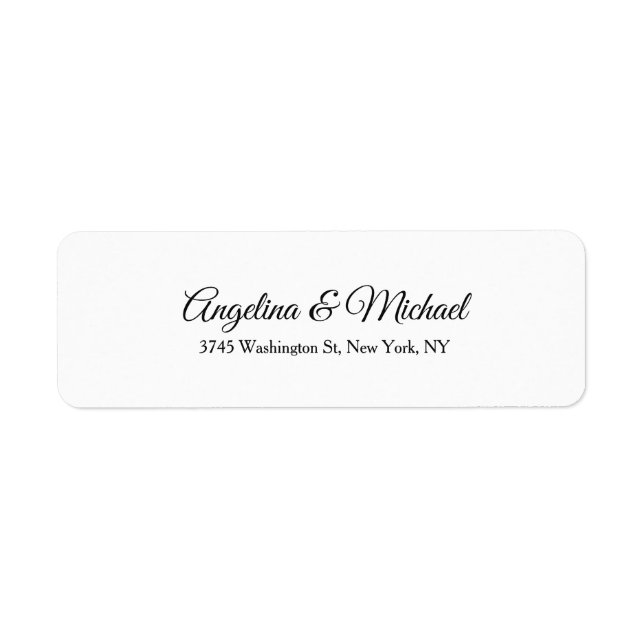 Wedding Professional Classical Elegant Handwriting (Front)