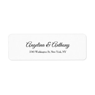 Wedding Professional Creative Script  Black White