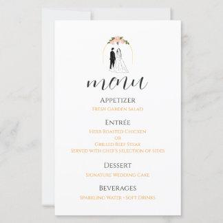 wedding+program+card minimal+ceremony+guide script