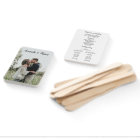 Wedding Program Fans with Photo