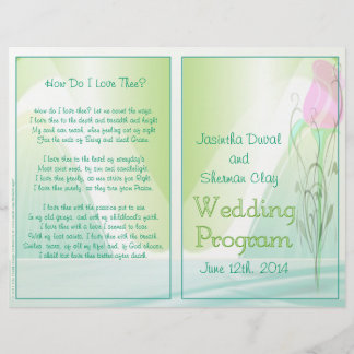Wedding Program (non-religious version)