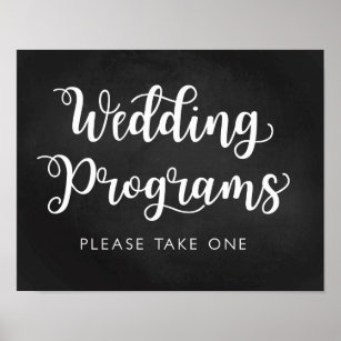 Decoration Wedding Wedding Programs Zazzle Ca