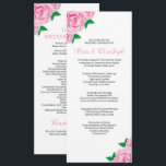 Wedding Program Templates for Ceremony<br><div class="desc">Elegant and customizable Wedding Ceremony Program Template to beautifully outline your special day's schedule. Perfect for modern or traditional weddings. Easy to edit and print.</div>