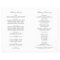 Wedding Programs | Grey Calligraphy Design