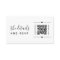 Wedding QR Code RSVP and Details Card Insert