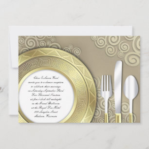 Wedding Reception (any occasion) Flat Invitation