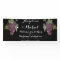 Wedding Reception Banner Wine Grape Winery Wedding