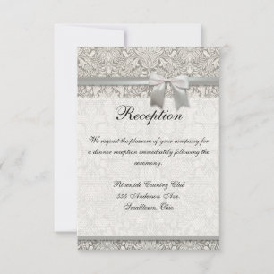 Wedding Reception customizable invitation template
