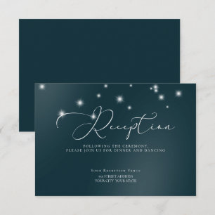 Wedding Reception   Elegant Driftwood Tulle Arbor Invitation