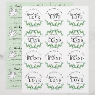 Wedding Reception Favours | Tea Bag