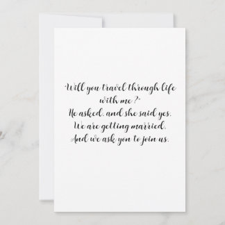 Wedding Reception Invitations