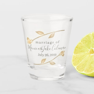 Wedding Reception - Shot Glass Wedding Favour