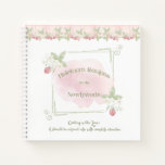 Wedding Recipe Book<br><div class="desc">Give the newlywed couple a gift that is both thoughtful and practical. What a wonderful way to pass on cherished family recipes to a new generation. Beautifully illustrated with soft watercolor strawberries and vines, this recipe book is pretty enough for display in the kitchen or dining room. This recipe book...</div>