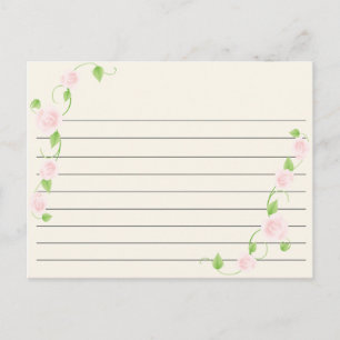 Wedding Recipe Postcard