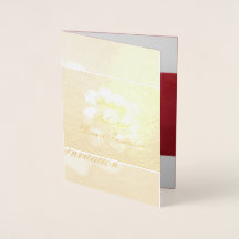 Wedding Rehearsal Dinner Invitation Foil Card