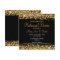 Wedding Rehearsal Dinner Sparkles Gold