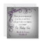 Wedding Renewal - Grey Purple Border