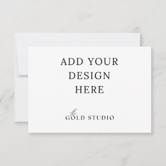 Wedding Response card RSVP Template (3.5 x 5 inch)