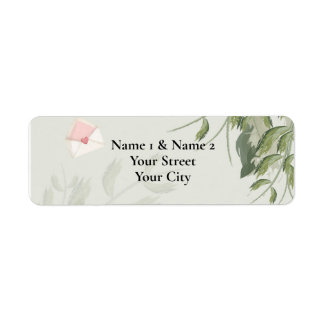 Wedding Return Address Label