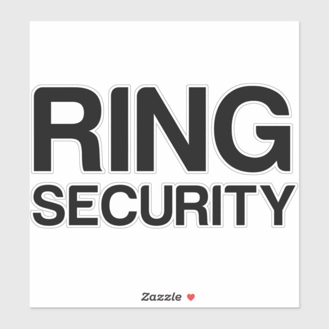 WEDDING RING SECURITY (Sheet)
