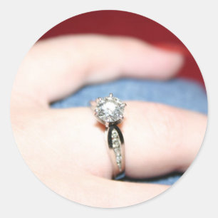 Wedding Ring Sticker - Customizable