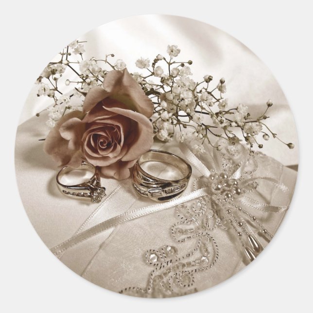 Wedding Ring Stickers (Front)