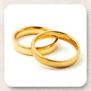 Wedding rings coaster
