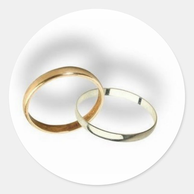 Wedding Rings...Envelope Seals (Front)