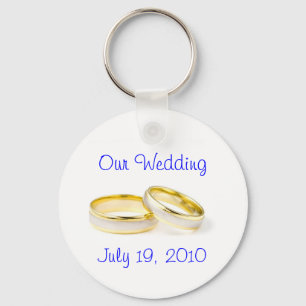 Wedding Rings Keychain