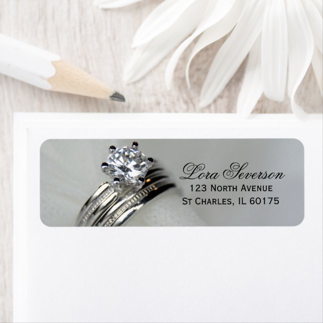Wedding Rings Return Address (Insitu)