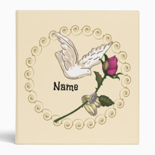 Wedding Rings Rose wedding binder