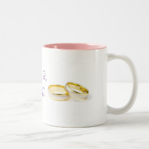 Wedding Rings Two-Tone Coffee Mug