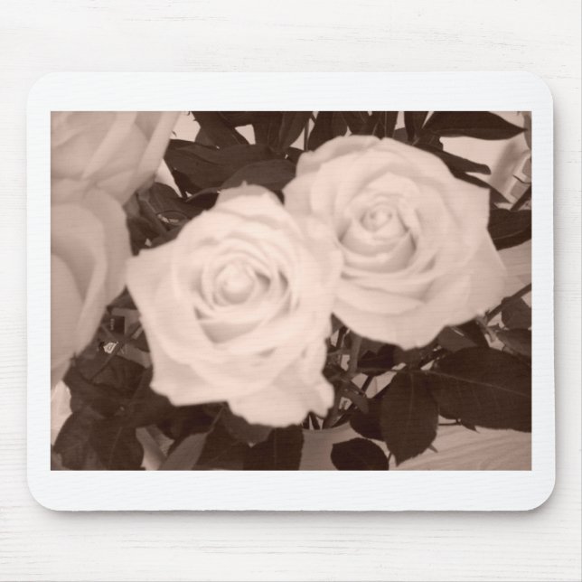 Wedding Roses Mouse Pad (Front)