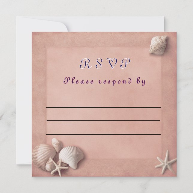 Wedding RSVP Card (Front)