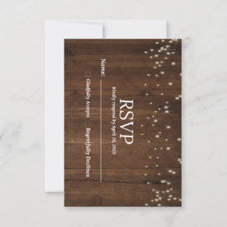 Wedding RSVP Card
