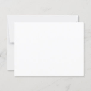 Wedding RSVP Response Card 4.25" x 5.5"
