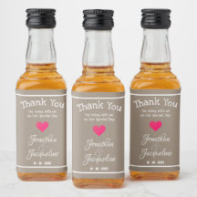 Wedding Rustic Chic Guest Favour Names Cute Mini