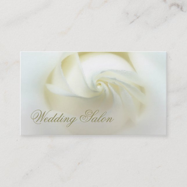 Wedding Salon Business Card (Front)
