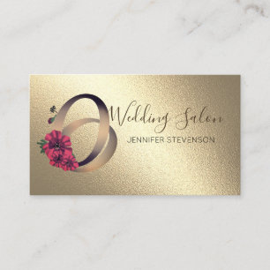 Wedding salon, wedding business card