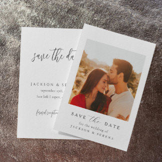 Wedding save the card invitation I Elegant wedding