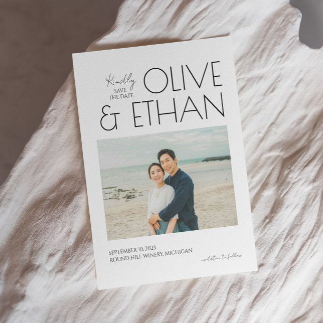 Wedding save the card invitation I Elegant wedding (Creator Uploaded)