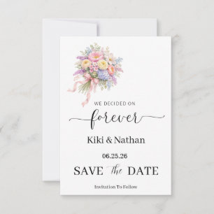 Wedding Save the Date Card